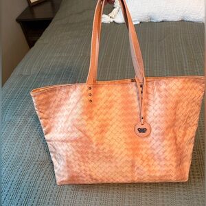 Bottega Veneta Intreccio Lusion Nylon Tote